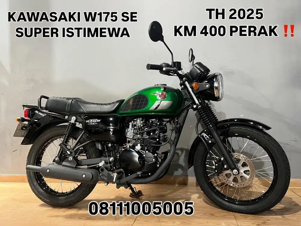 KM BARU 400 PERAK KAYA BARU ‼️ KAWASAKI W175 SE TH 2025