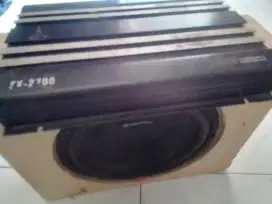 Amplifier speaker