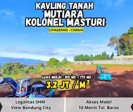 KAVLING MURAH CIMAHI CIPAGERAN COCOK UNTUK HUNIAN ASRI DAN VILLA