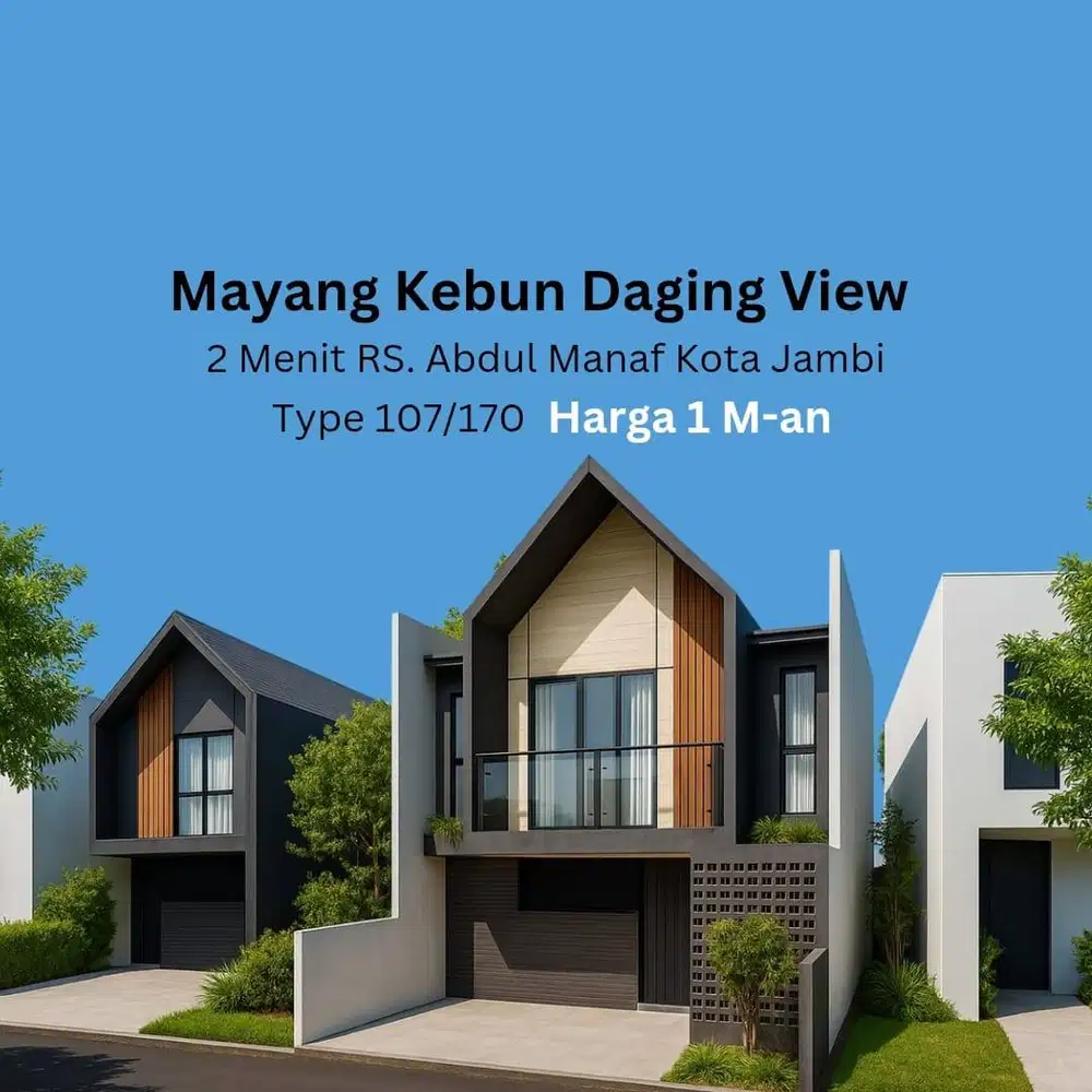 Rumah Mewah Mayang Kota Jambi - Type 107