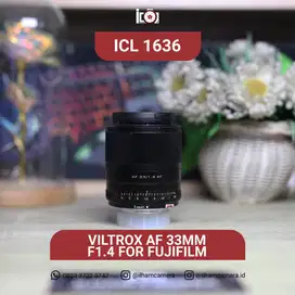 LENSA VILTROX 33MM F1.4 FOR FUJIFILM