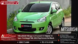 ODO LOW Mitsubishi Mirage 1.2 Exceed Digital AC Spec Tertinggi 2012