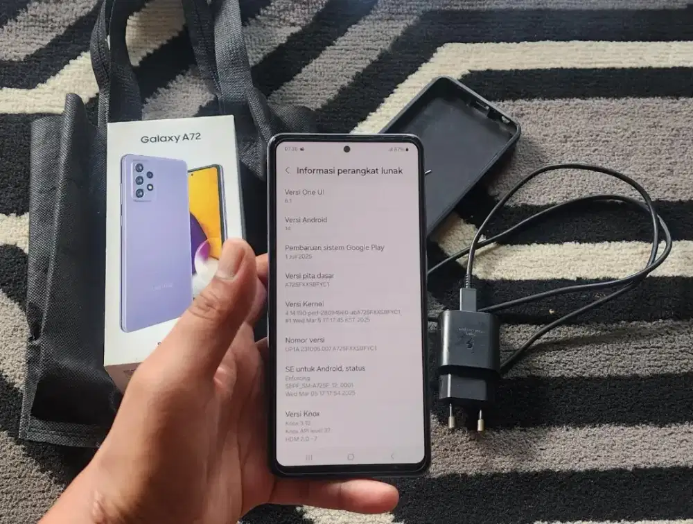 HP SAMSUNG A72 FULL SET