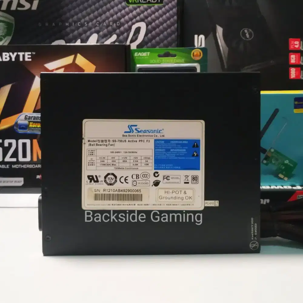 PSU Power Supply 750Watt Pure 80+