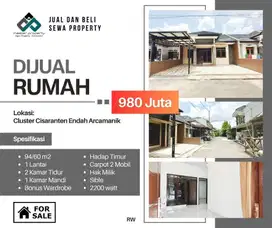 Rumah nyaman terawat siap huni di Cisaranten Endah Arcamanik Bandung