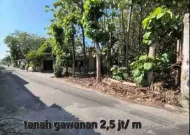 Dijual Tanah Di gawanan  Colomadu
