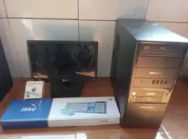 PC core i3 ram 4gb hardish 500gb