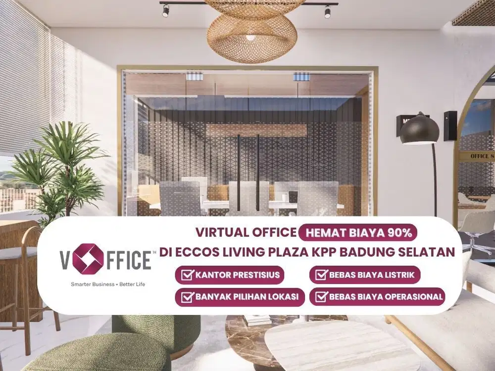 vOffice Virtual Office di Eccos Living Plaza Kawasan Sunset Road, Bali