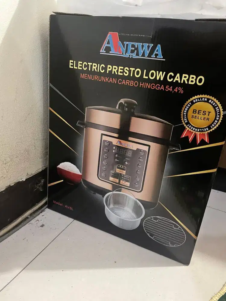 JUAL ANEWA Low Carbo Pressure Cooker 18 Fungsi masih bergarangsi.