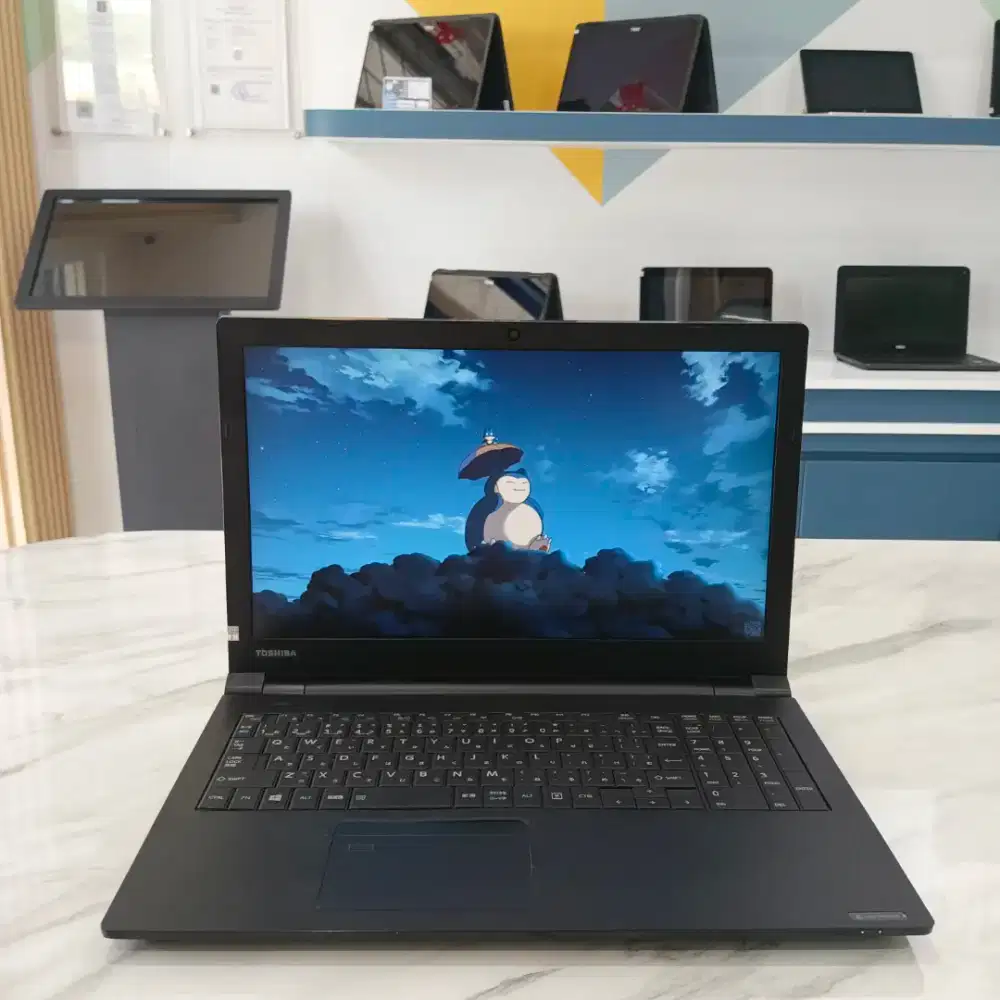 T11 Laptop desain coding Toshiba |i7Gen8|8GB|256GB|16|Apk siap pakai
