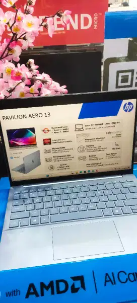 Hp Aero 13 bg0222AU Ryzen 5-8640U/16GB/512GB/Windows 11 + OHS 20221