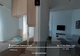 Disewakan Apartement Sudirman Park Low Floor 2BR Full Furnished
