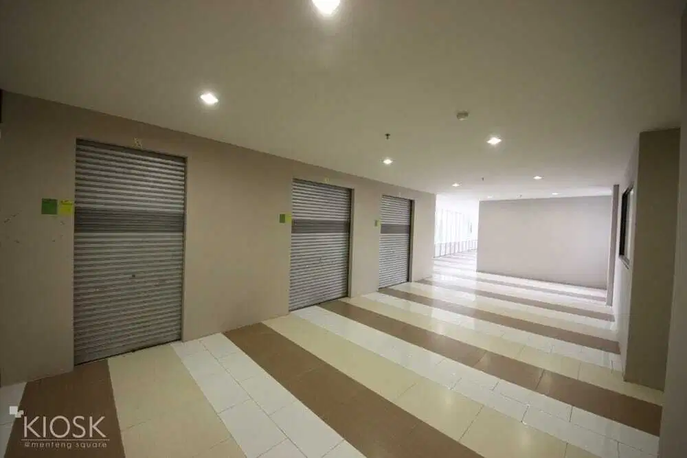 KIOS DI MENTENG SQUARE Dijual Murah Untuk Usaha atau Gudang Toko Onlin