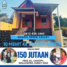 Promo Rumah Murah 170 Juta Free AC+Canopy+Wallpaper+Surat SHM