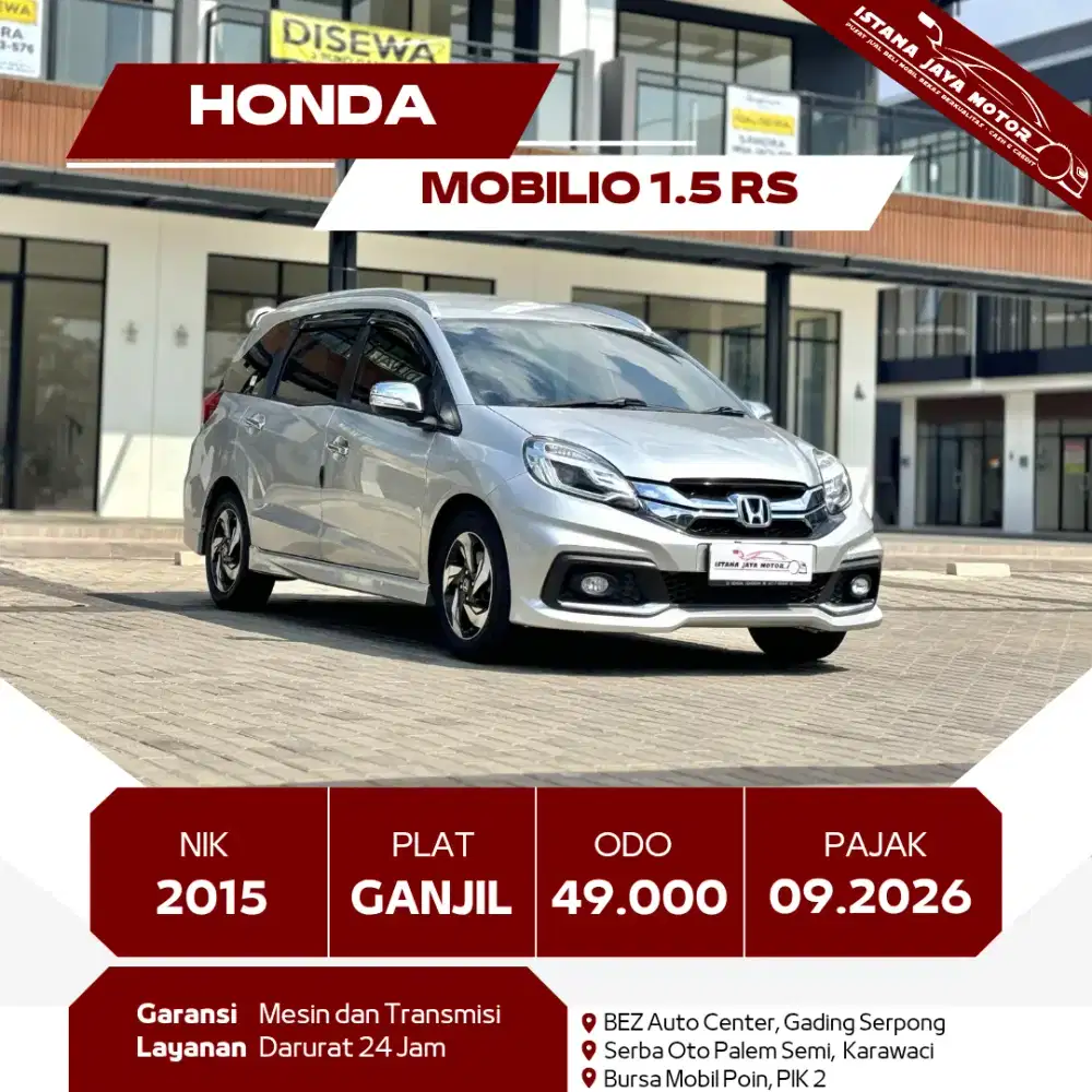 [TDP 8JT] HONDA MOBILIO 1.5 RS MT 2015