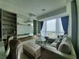 LANGKA Apartemen Kemang Village 3 plus Maid Room Full Furnished baru