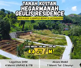 KAVLING TANAH KOST INVESTASI DEKAT UNPAD JATINANGOR PASIF INCOME BESAR