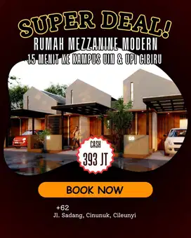 Rumah 300 jutaan si cibiru bandung timur