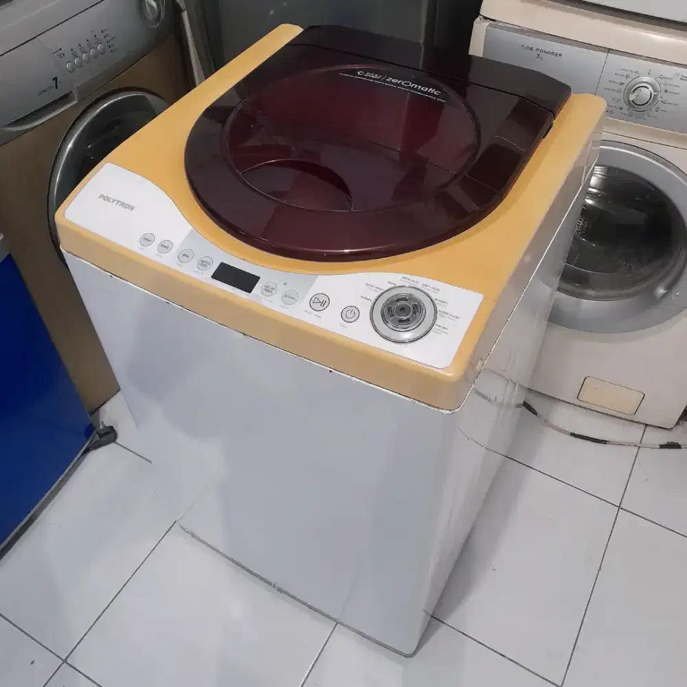 Mesin Cuci Top Loading Polytron Zeromatic