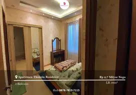 Dijual Apartement Thamrin Residence 3 Bedrooms Full Furnished Hadap Timur
