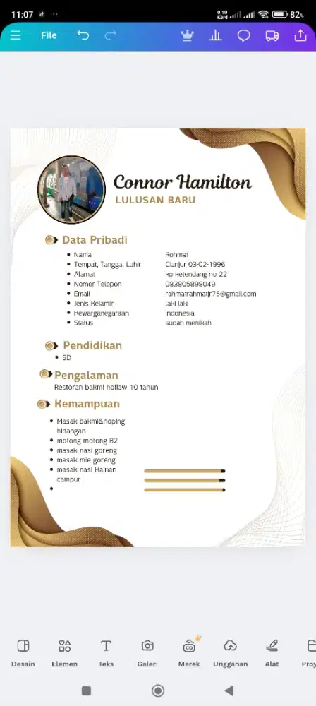 Cari kerja di restoran