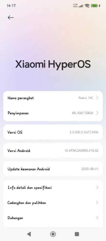 Redmi 14C 6/128 Fullset