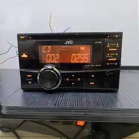 Head Unit Doble Din JVC KW-R500H4 Bisa Ganti Warna pada layar
