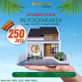 PROMO JANUARI: 250 JUTA DAPAT RUMAH DI JOGJA DEKAT EXIT TOL SENTOLO