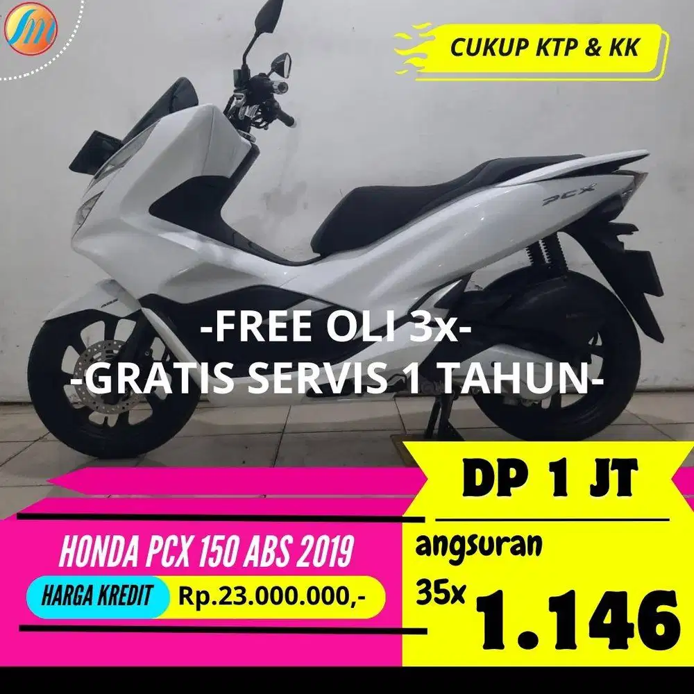 HONDA PCX 150 ABS 2019  KREDIT DP 1JUTA ANGSURAN RENDAH BERGARANSI