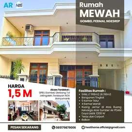 Jual Rumah Mewah di Gombel Permai Ngesrep Luas 168m2 Cocok Untuk Investasi dan Usaha