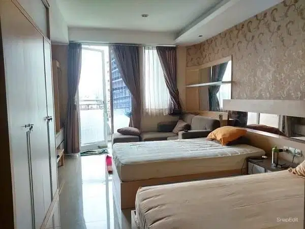 termurah  apartemen dago suite studio furnish bandung utara
