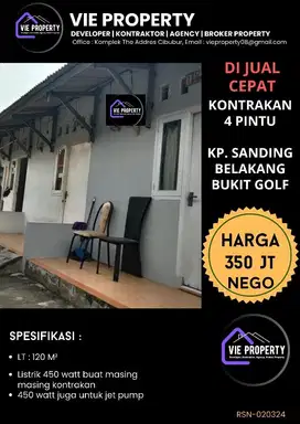 HARGA DI BAWAH PASAR   KONTRAKAN  Di Kp. Sanding Bojong Nangka