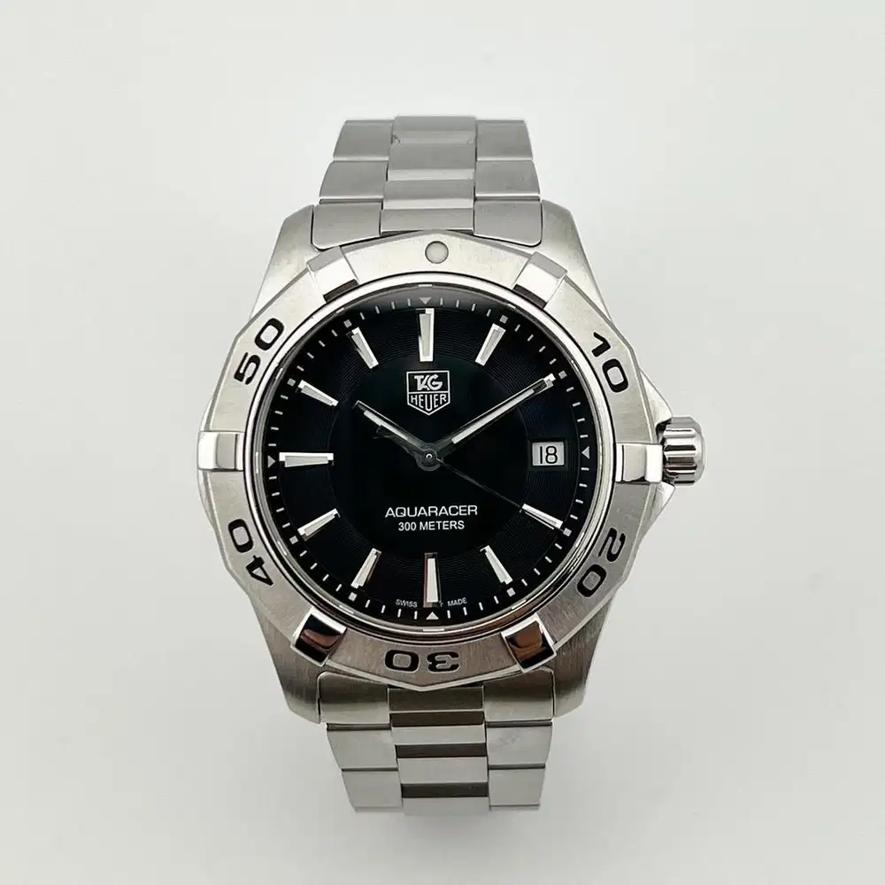 TAG Heuer Aquaracer 300 Meter Black Dial WAP1110