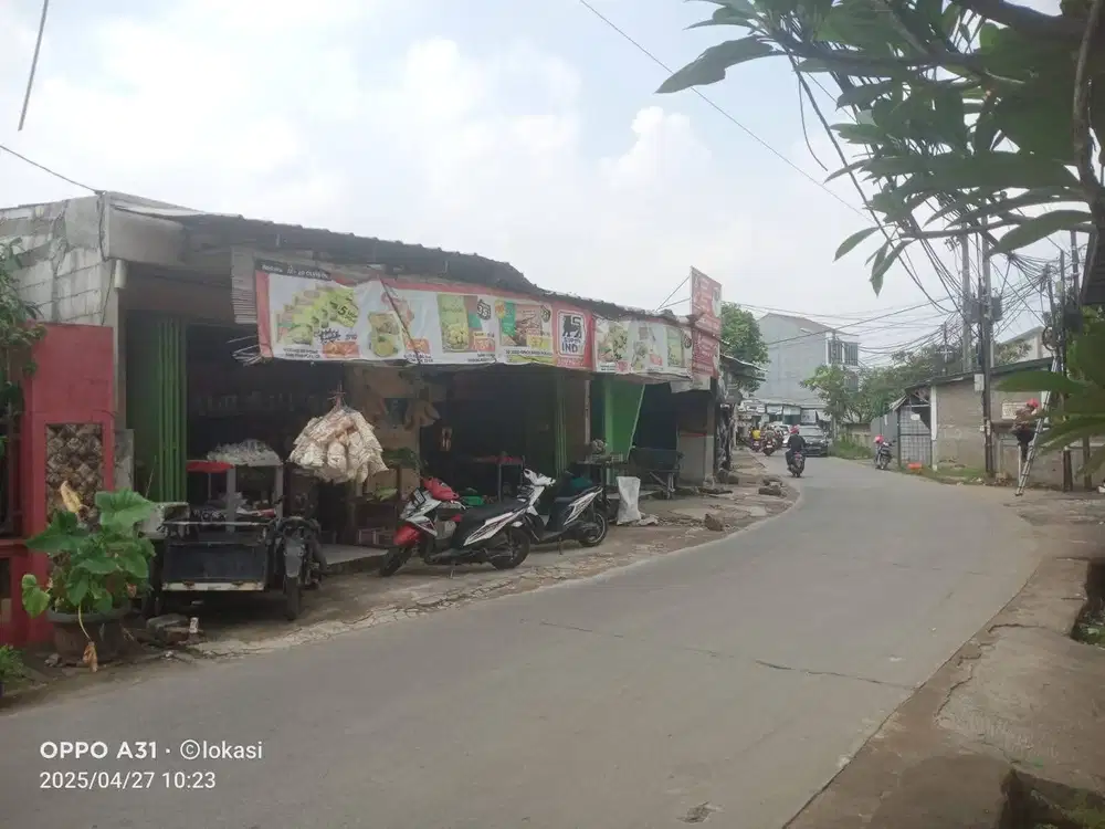 Dijual Kontrakan 6 pintu + 2 kios di Mustika Jaya