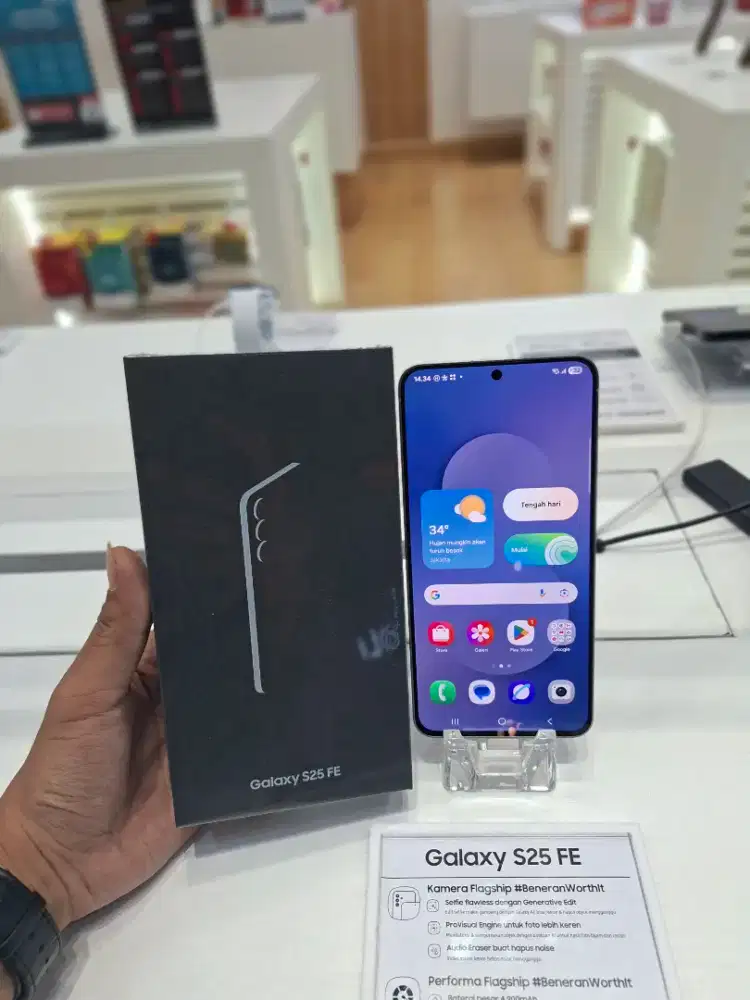 SAMSUNG S25 FE 8/256 GB BARU MURAH