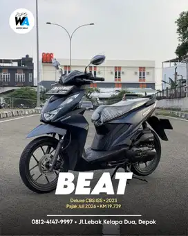 Cash/Kredit Honda Beat Deluxe Cbs Iss Tahun 2023