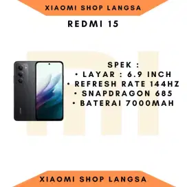 Redmi 15 RAM  8/128