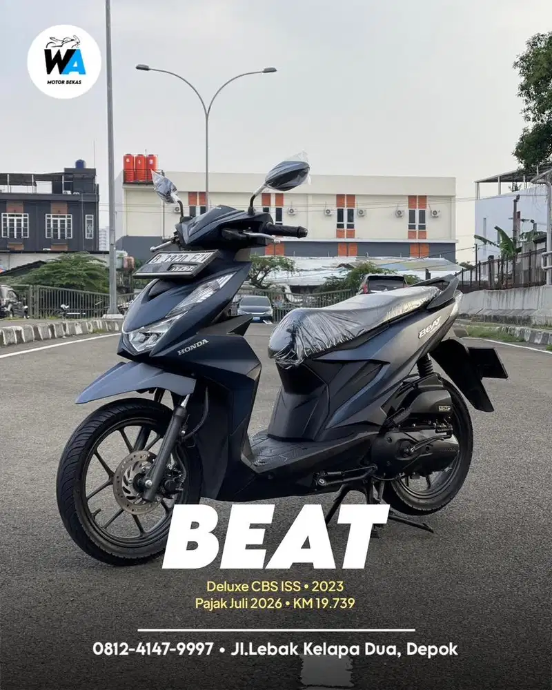 Cash/Kredit Honda Beat Deluxe Cbs Iss 2023