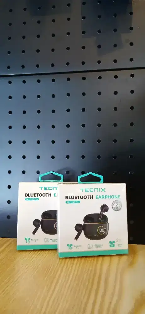 Tecnix EP-T130 PRO Earphone Wireless Bluetooth 5.3 With LED HiFi Sound