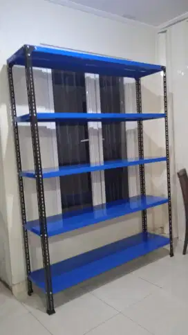 Rak besi rak buku rak gudang