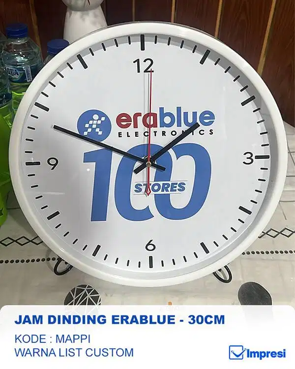 Jam Dinding Custom Souvenir Perusahaan Souvenir Perpisahan Kantor