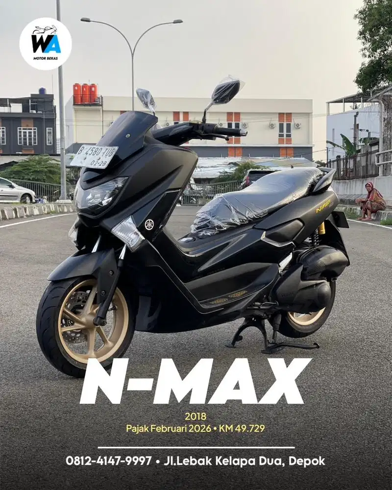 Kredit/Cash Yamaha Nmax Old Tahun 2018 Cash/Kredit