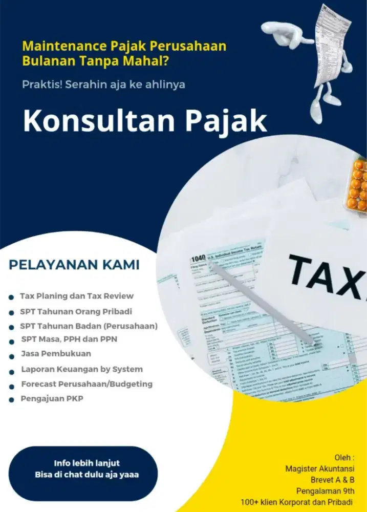 Konsultan Pajak dan Keuangan Bandung, Cimahi, dsk