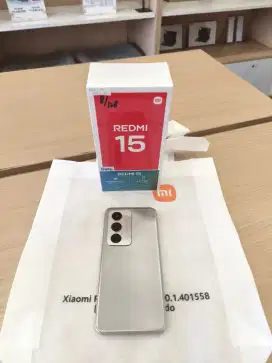 REDMI 15 RAM 8/256