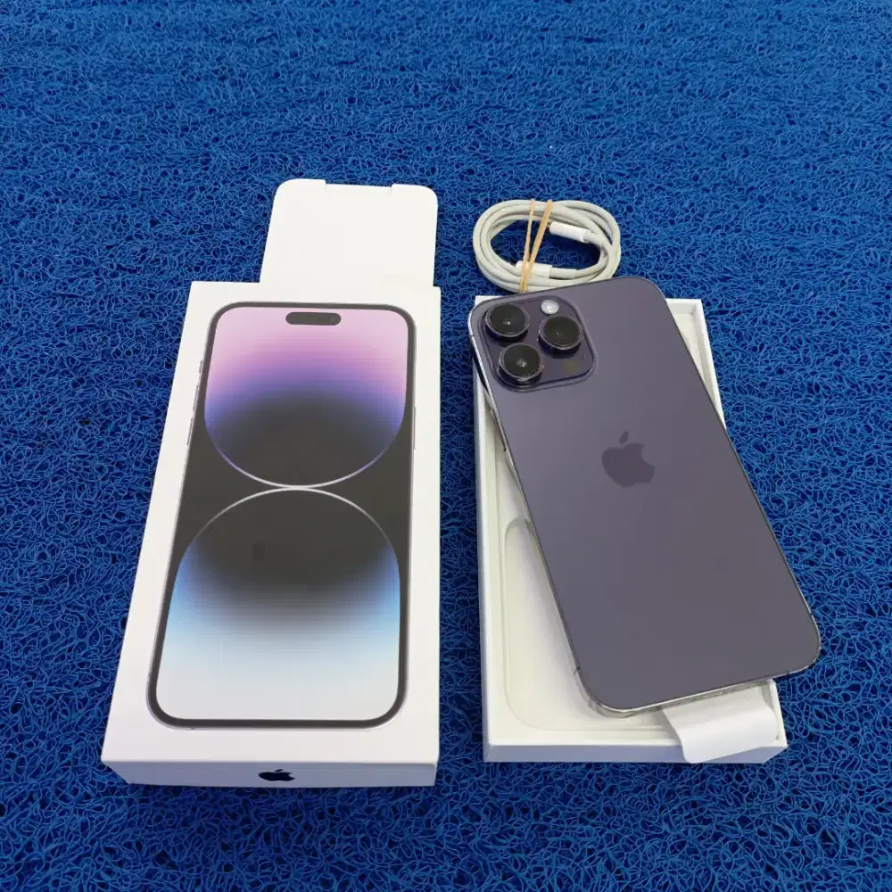 Iphone 14 Pro Max 256gb mulus terawat Ex grs inter singapore beacukai
