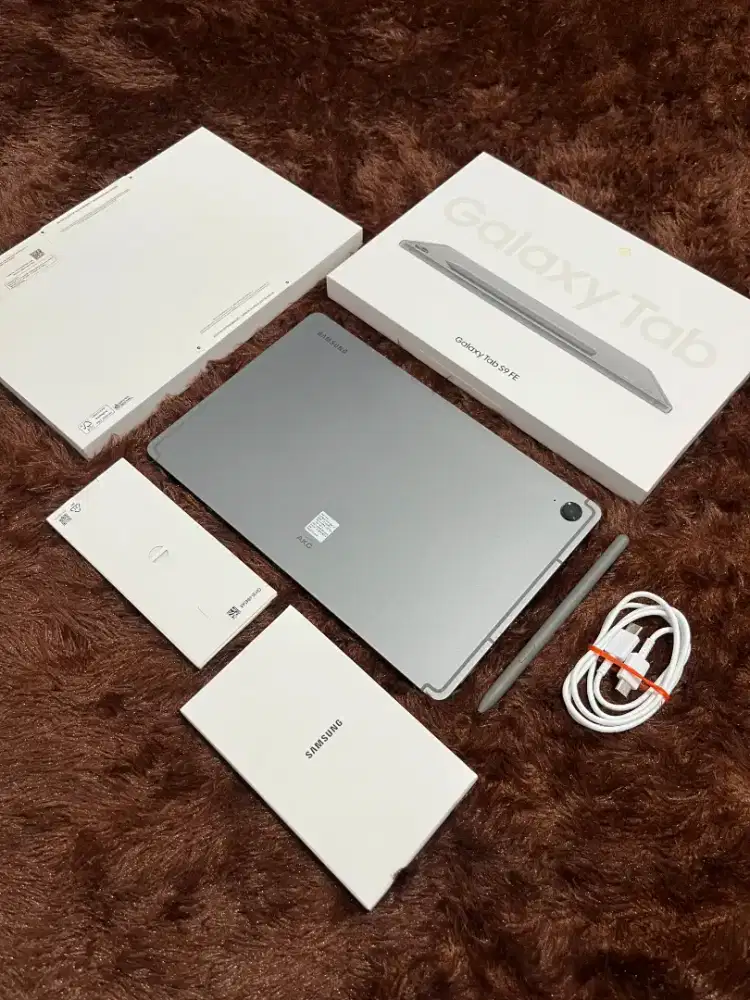 Samsung Tab S9 FE WiFi 6/128GB SEIN Mulus Fullset Original - Gray