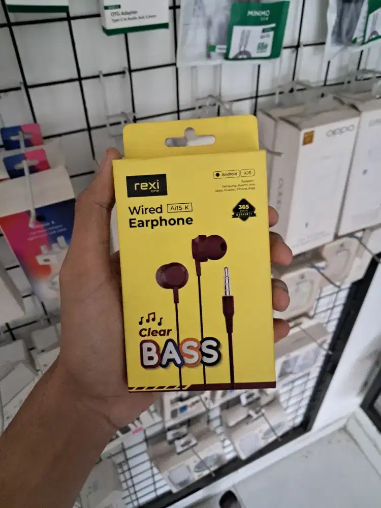 Earphone kabel rexi