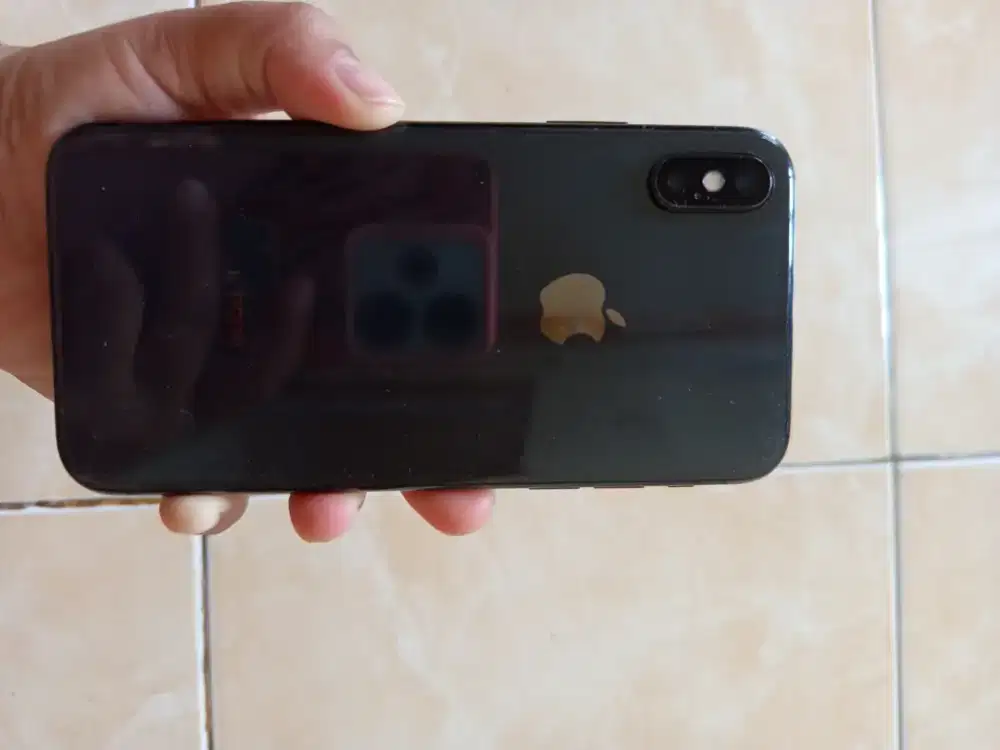 Jual iphone X 256 GB warna hitam