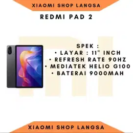 REDMI PAD 2 RAM 4/128