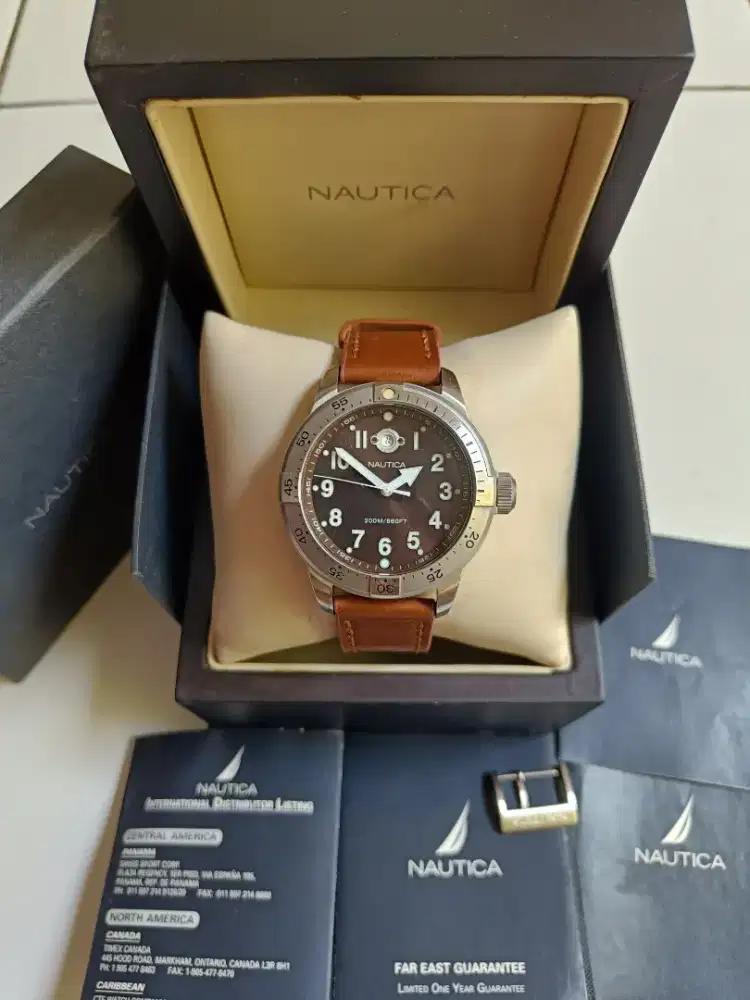 Nautica pria A13022 original bekas fullset bagus normal semua